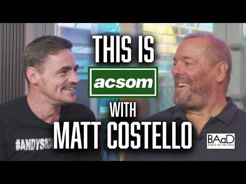 This is ACSOM EP13 with MATT COSTELLO / Becoming Stevie the Bookie & being a Celtic fan in Hollywood