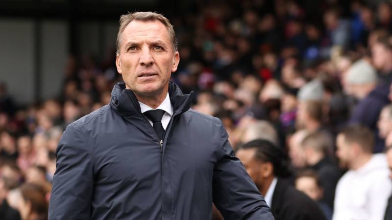 Brendan Rodgers confirms Celtic player is not in his plans