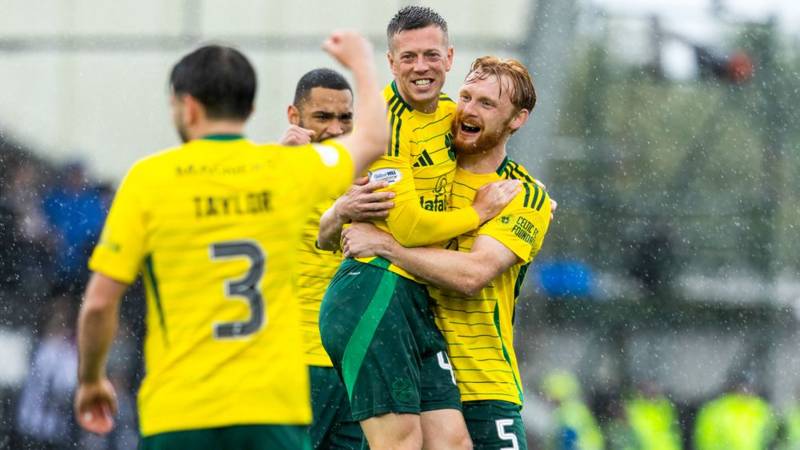 Celts shine in the rain with 3-0 win in Paisley