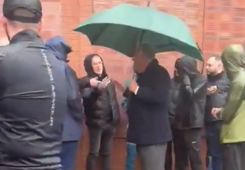 Watch: Peter Lawwell Confronted by Celtic Fans Outside St Mirren Park