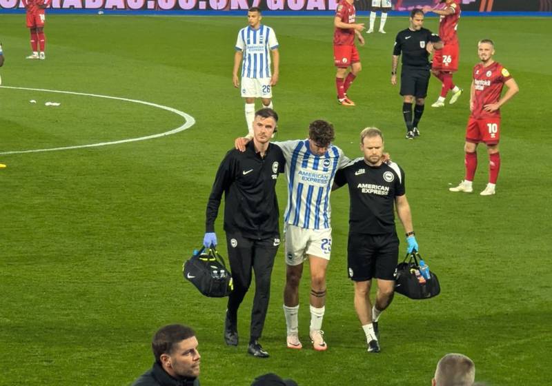 Video: Former Celtic Hero Matt O’Riley Injured In Horror Tackle