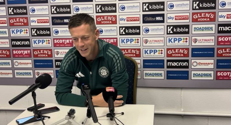 Callum McGregor on his goal scoring start to the season