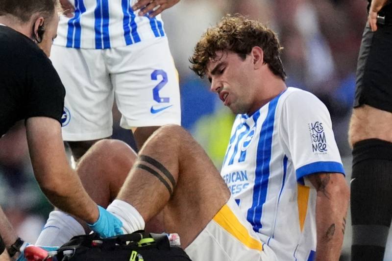 O’Riley hammer blow as ex-Celtic star requires surgery after Brighton debut injury