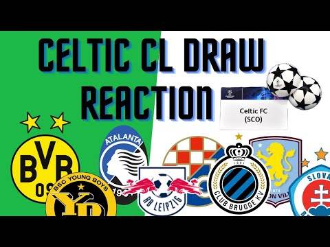 Reaction to Celtic Champions League Draw! | “ I’d Fancy Last 16 Stage Football”