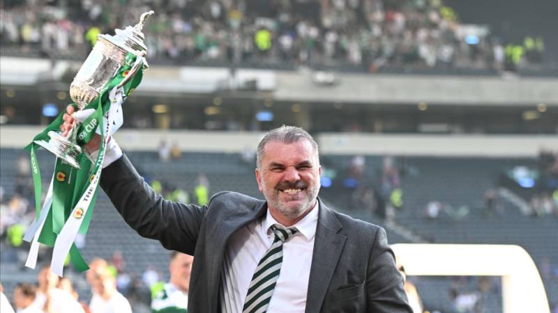 Celtic hero Ange Postecoglou makes cheeky joke about Rangers fans