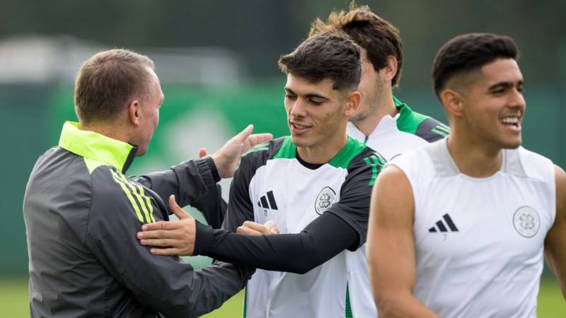 Training Gallery: Celtic v Rangers