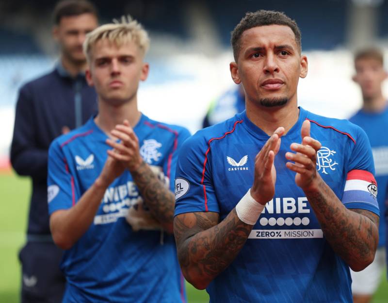 Former Rangers striker slams James Tavernier for ‘head-loss’ vs Celtic