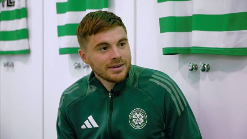 James Forrest takes a trip down memory lane