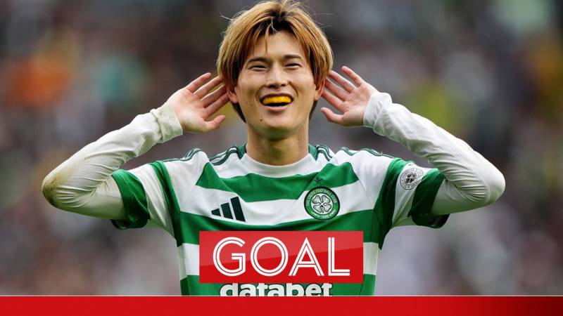 ‘What a finish!’ | Kyogo doubles Celtic advantage with fizzing strike!