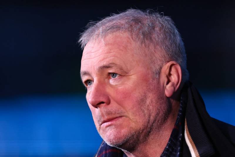 Ally McCoist ‘devastated’ at Celtic defeat and comes to a stark realisation about Rangers’ 2021 title win