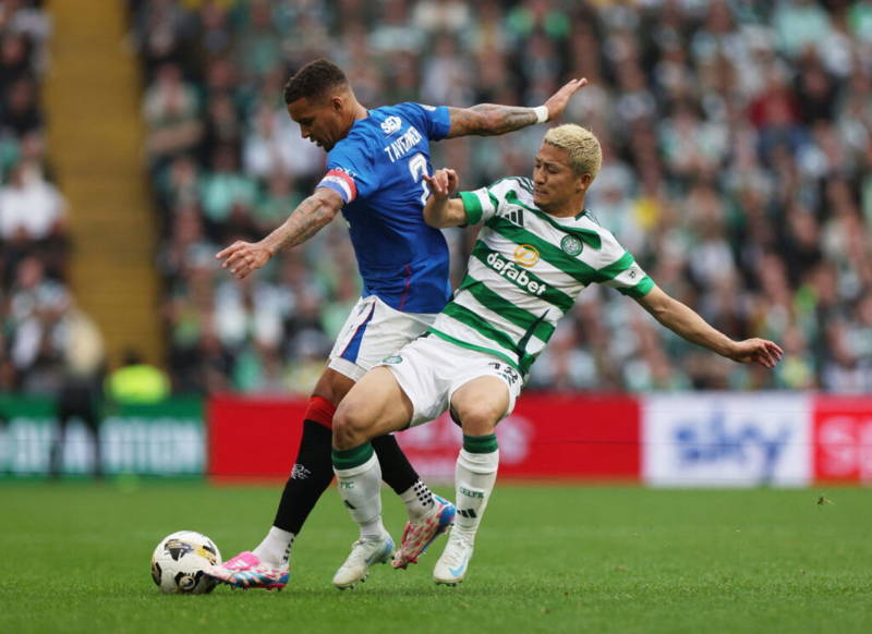 Daizen Maeda’s Special Message after Glasgow Derby Goal