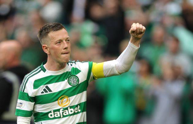 “It’s probably as good a feeling as you’ll get in football,” Callum McGregor