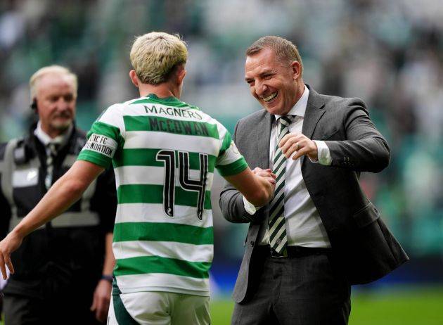 Luke McCowan’s dream Celtic debut guided by captain Callum McGregor