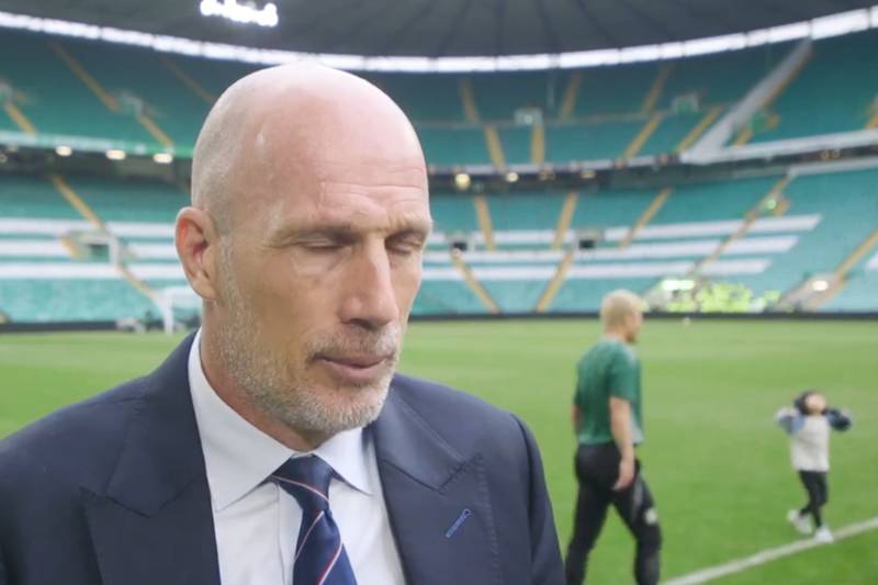 Watch as Daizen Maeda photobombs Philippe Clement’s Celtic vs Rangers interview