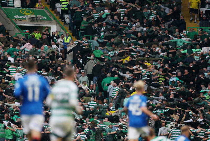 Watch: TV Cameras Pick up Great Scenes from the Stands in Celtic’s Derby Win