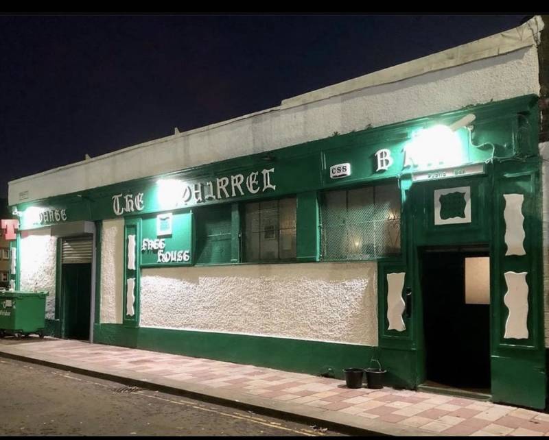 One of the oldest bars in the East End at The Barras popular with Celtic fans is to close its doors