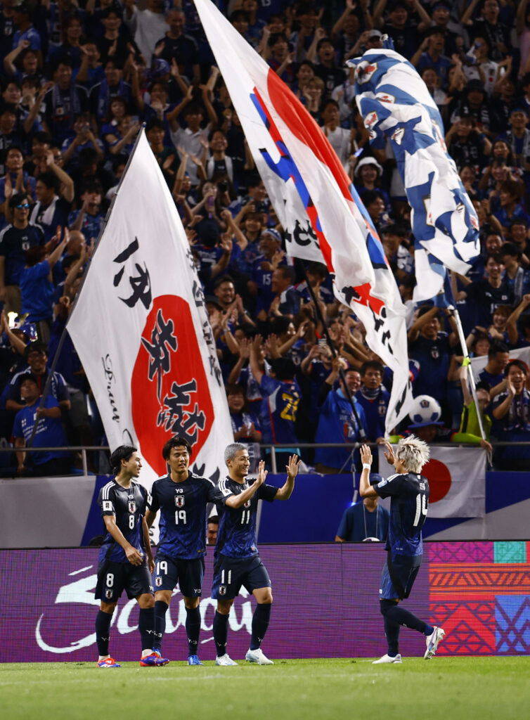 Daizen Maeda Scores for Japan as he Rocks New Hair Style