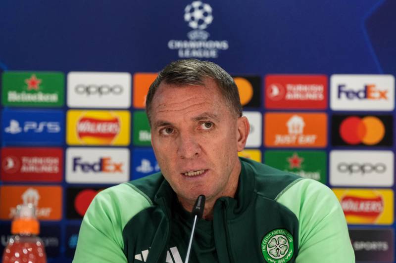 Brendan Rodgers outlines Celtic ‘mantra’ ahead of Champions League as £5m Rangers star suffers injury blow