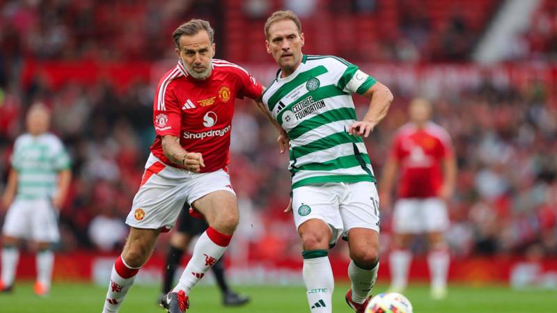 Celtic legend ‘devastated’ at not being invited to game against Man Utd