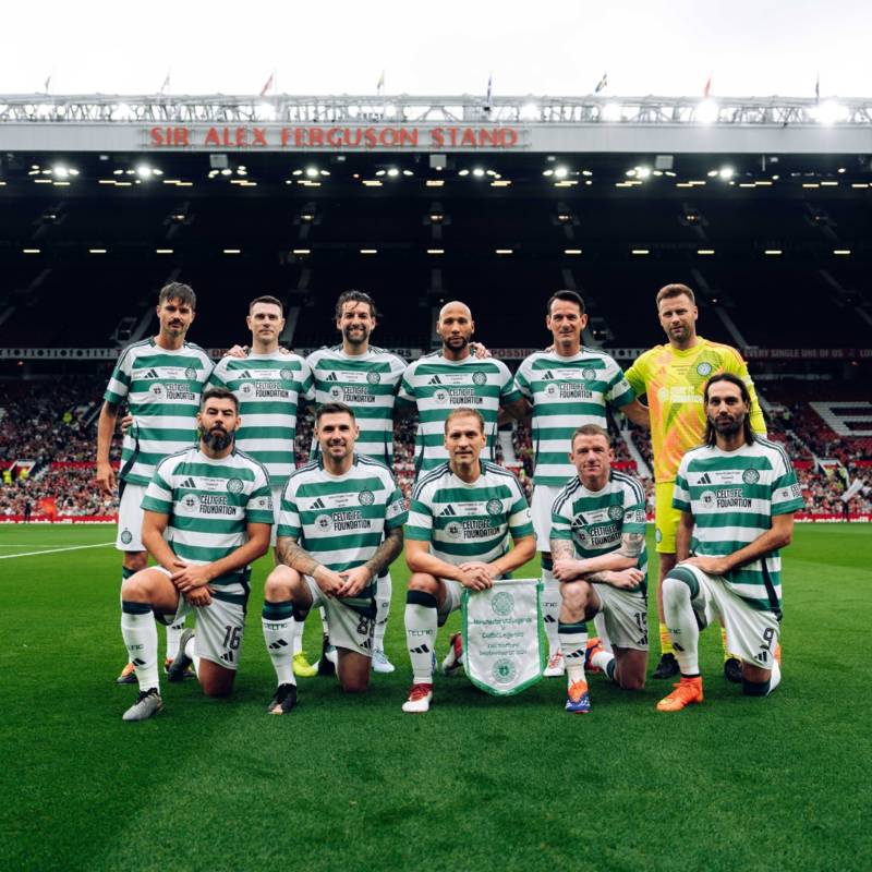 Celtic legends win thrilling friendly at Old Trafford