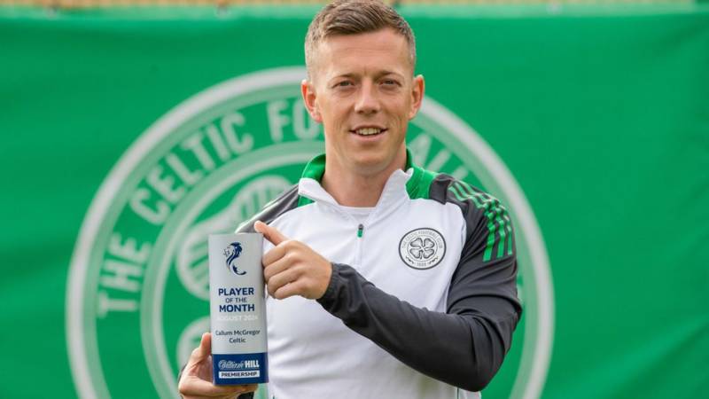 Callum McGregor is SPFL Player of the Month