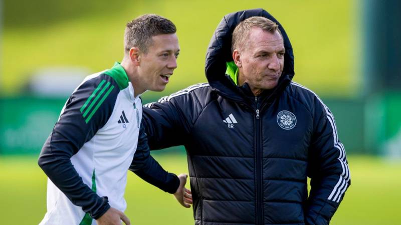 Manager praises his leader on the pitch – Callum McGregor