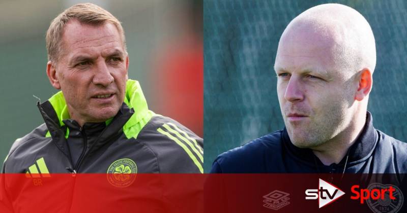 Celtic vs Hearts: Rodgers and Naismith name starting teams for Premiership clash