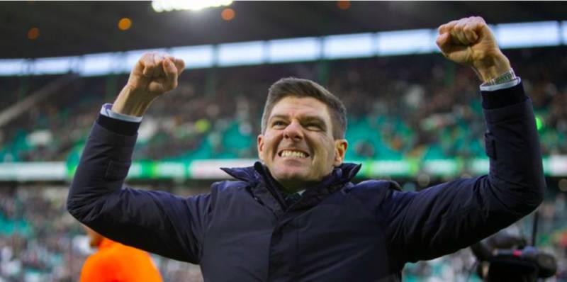 Gerrard back at Ibrox? Every Celtic fan out there would welcome that with open arms. Then we’d get to see how good he REALLY is