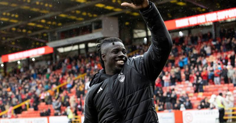 Aberdeen on course for ‘something special’ as Pape Habib Gueye has target in mind after keeping pace with Celtic