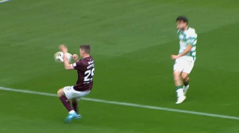 Celtic vs Hearts penalty controversy comes under Ref Watch microscope