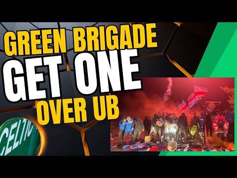 GREEN BRIGADE Acquire UB Flags and Drums PASS IT ON