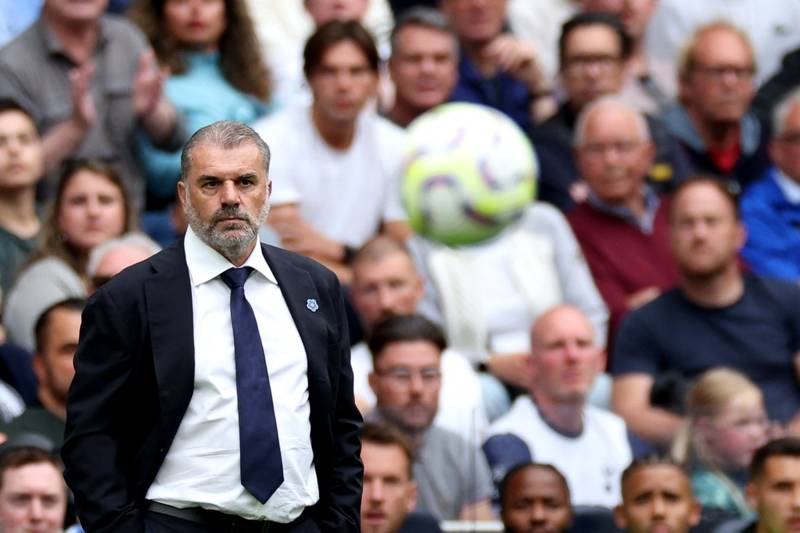 Tottenham fans given Celtic success reminder by defiant Ange Postecoglou after Arsenal defeat