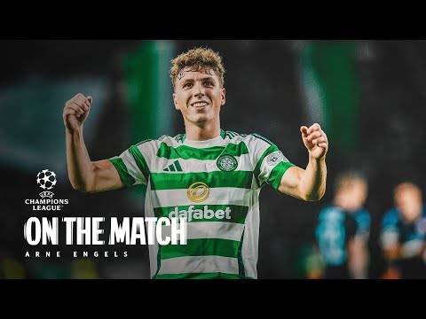 Arne Engels On The Match | Celtic 5-1 Slovan Bratislava | Celtic kick off Champions League in style!