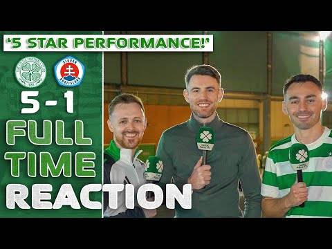 Celtic 5-1 Slovan Bratislava | ‘5 Star Performance!’ | Full-Time Reaction