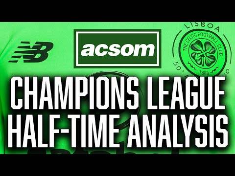 CELTIC v Slovan Bratislava LIVE Champions League Half-Time Analysis // A Celtic State of Mind // ACSOM