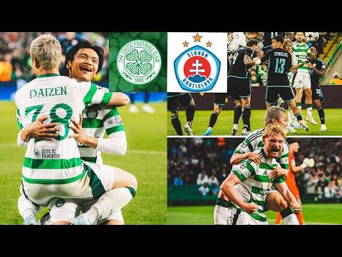 CRAZY!!! THE MOMENT CELTIC WIN Vs BRATISLAVA 5-1 IN THE CHAMPION LEAGUE (HIGHLIGHTS)!!!!