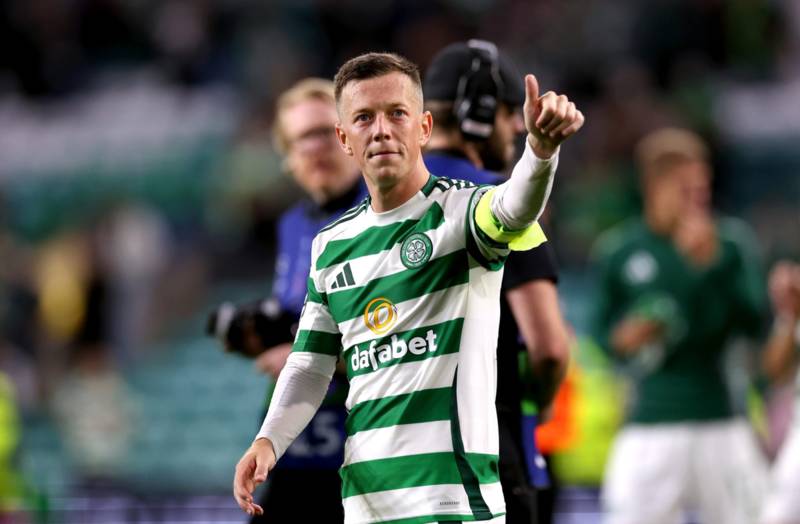 Callum McGregor responds after hearing Scott Brown’s verdict on Celtic’s win over Slovan Bratislava