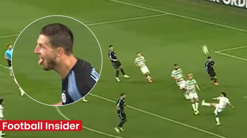 Celtic fans fume at Greg Taylor after what he did v Slovan Bratislava