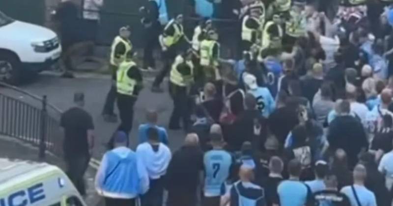 Celtic pub attacked by Slovan Bratislava fans in huge rammy before Parkhead clash