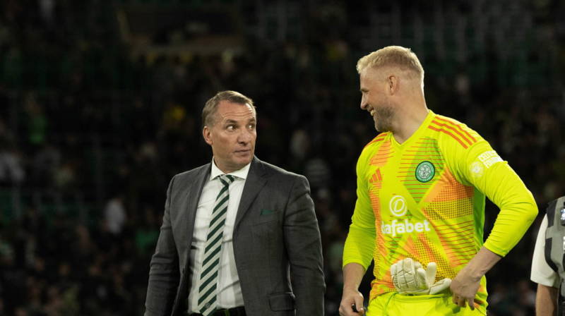 Don’t send me with Jamie- Peter Schmeichel pleads with CBS producer to put him on Dortmund v Celtic duty