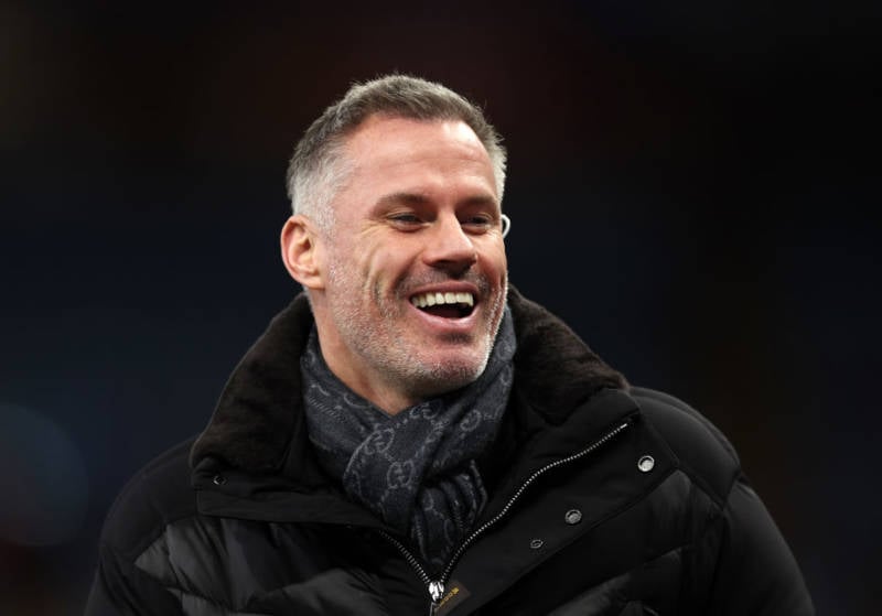 Jamie Carragher pins Rangers and Celtic colours to the mast as he names what side of divide he’s on