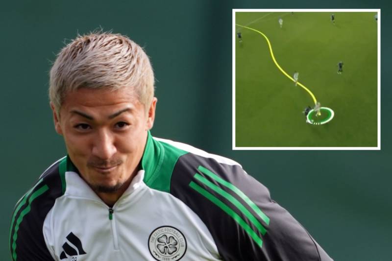 Maeda’s incredible Celtic work rate laid bare in stunning Champions League video