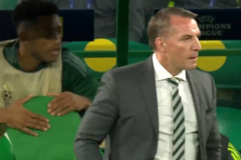 Watch as Auston Trusty celebrates on bench before Celtic debut in Champions League