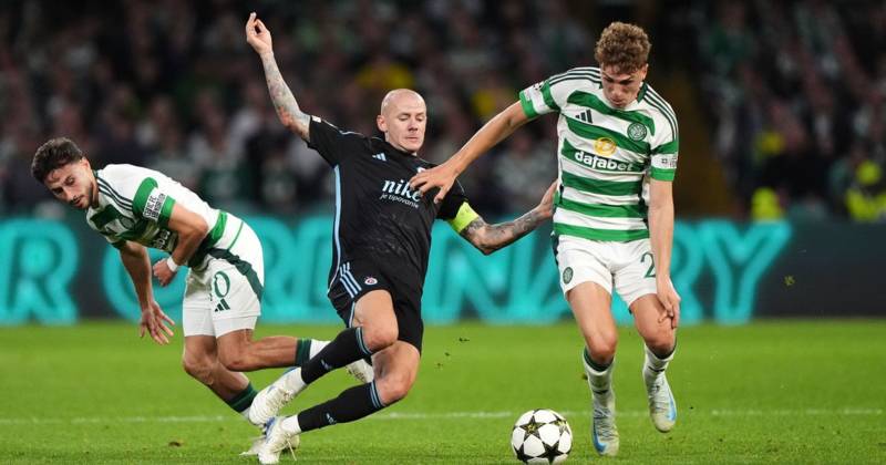 ‘Horizontal’ Arne Engels had players bouncing off him as Celtic teammate reckons they’ve won a watch