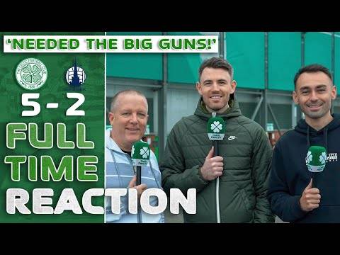 Celtic 5-2 Falkirk | ‘Needed Big Guns Off the Bench!’ | Full-Time Reaction