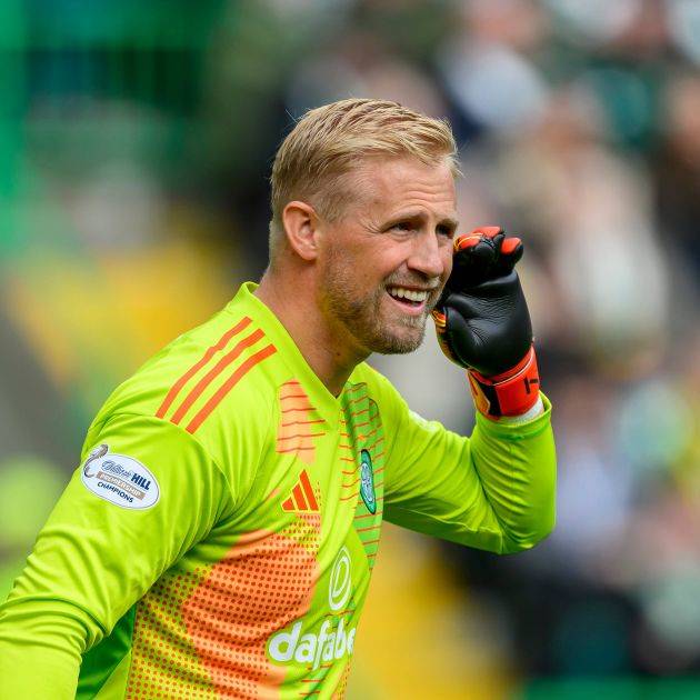 Kasper Schmeichel just two league games away from a place in the record books