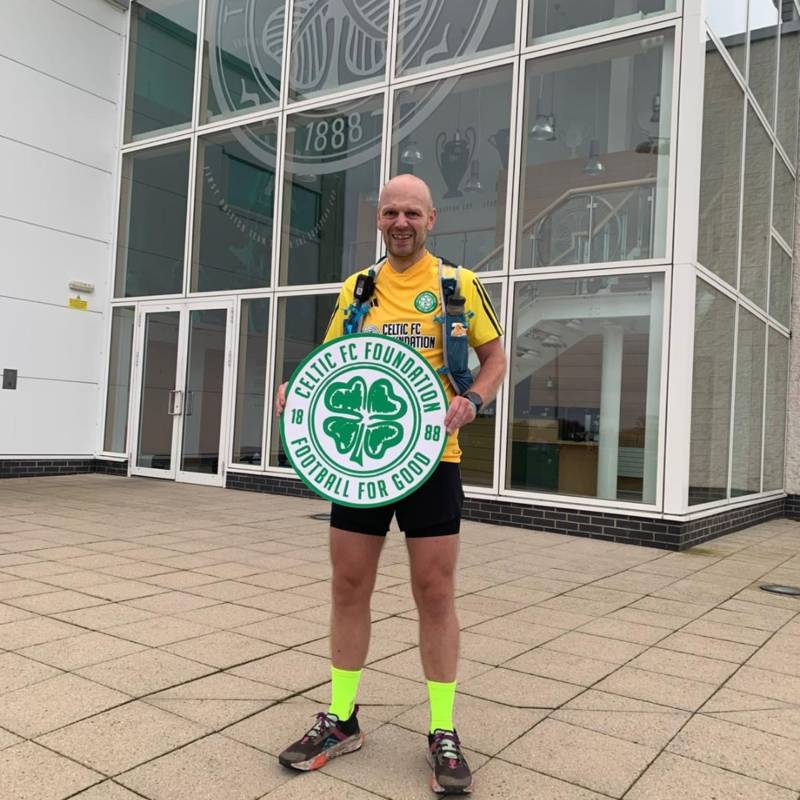 Supporter Des will run the Camino for Celtic FC Foundation