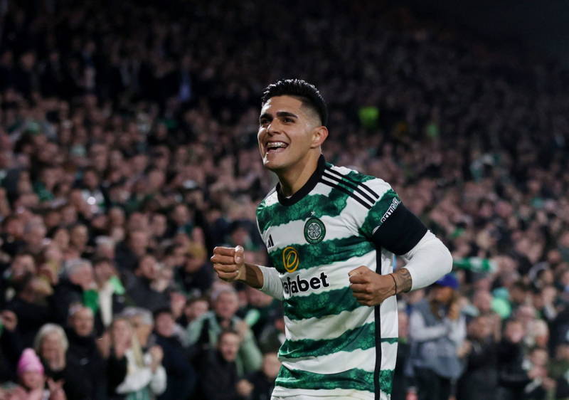 Luis Palma may not be finished yet at Celtic … but it’s a long way back into the team.