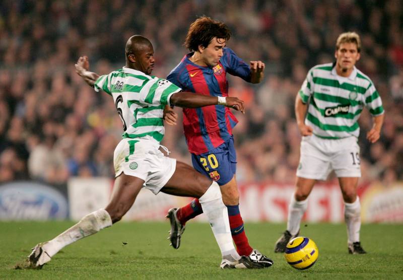 Micah Richards reacts to Chris Sutton’s Barcelona story about former Celtic hero Bobo Balde