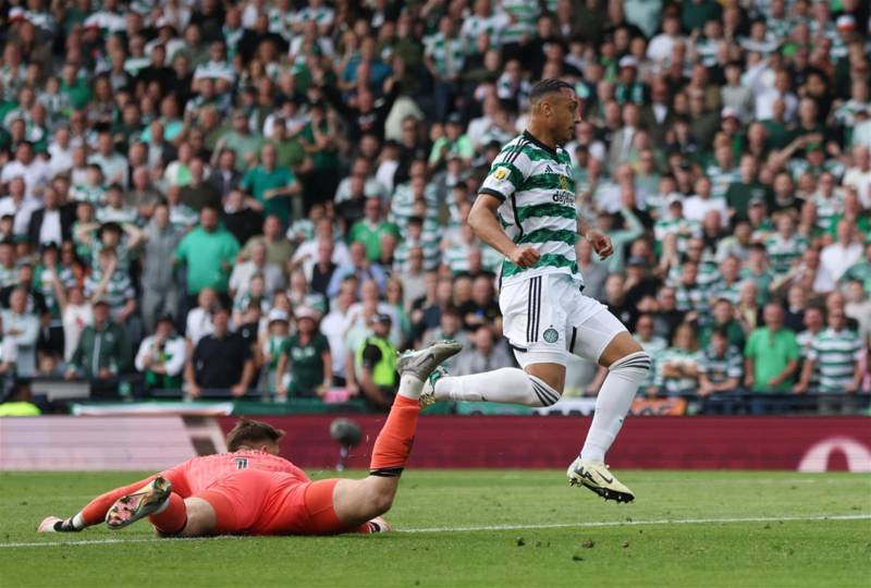 Ibrox fan goes viral with his Adam Idah taunt